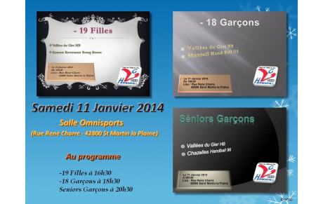 3 Matches à domicile