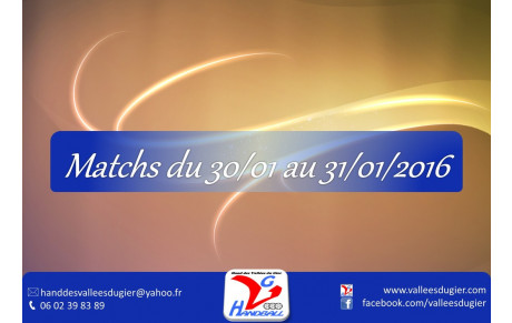 Dernier week-end de Janvier